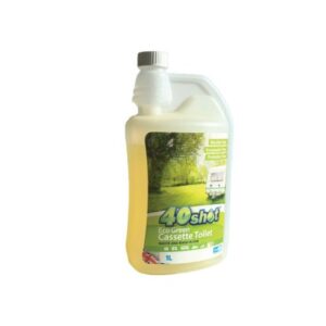 1 Litre 40 Shot ECO GREEN Cassette Fluid