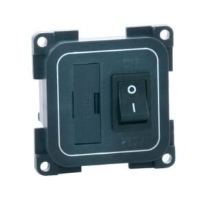 C-Line Fused Spur with 10 Amp Fuse - Dark Grey