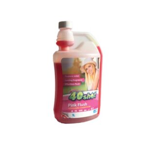 1 Litre 40 Shot PINK Toilet Rinse