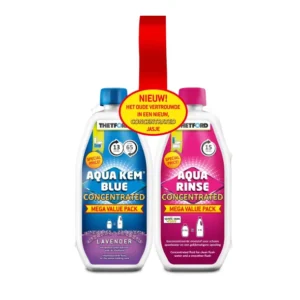 THETFORD DUO PACK CONCENTRATE BLUE LAVENDER/RINSE