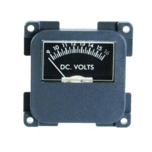 C-Line 12 Volt Meter - Dark Grey