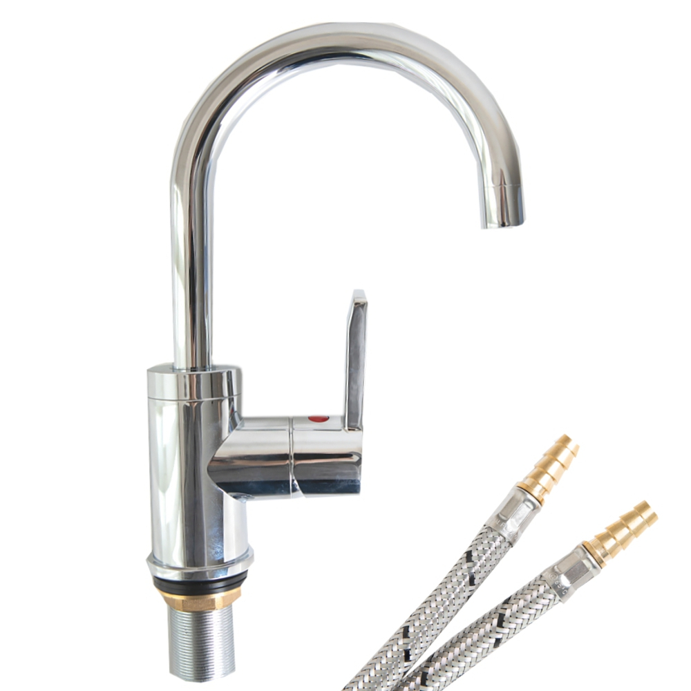 Caraflo Swan Neck Mixer Tap