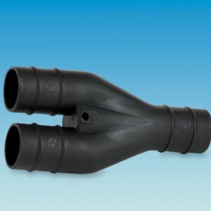 Black 28.5mm Y Connector
