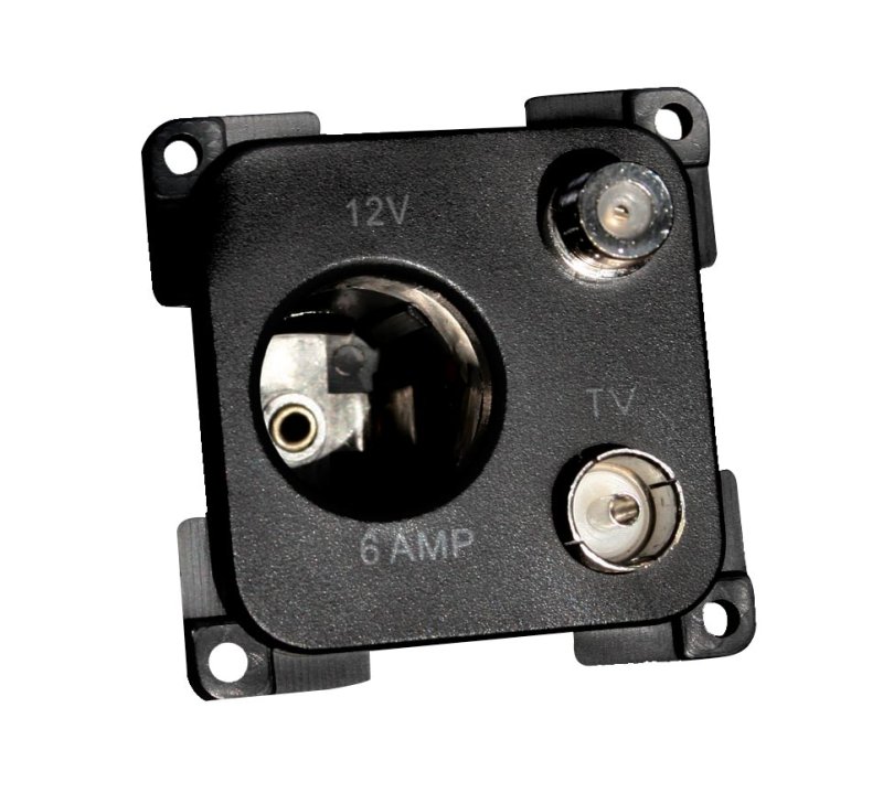 C-Line 12 Volt, TV & Satelite Socket