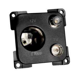 Switches & Sockets Black/Dark Grey/C-Line