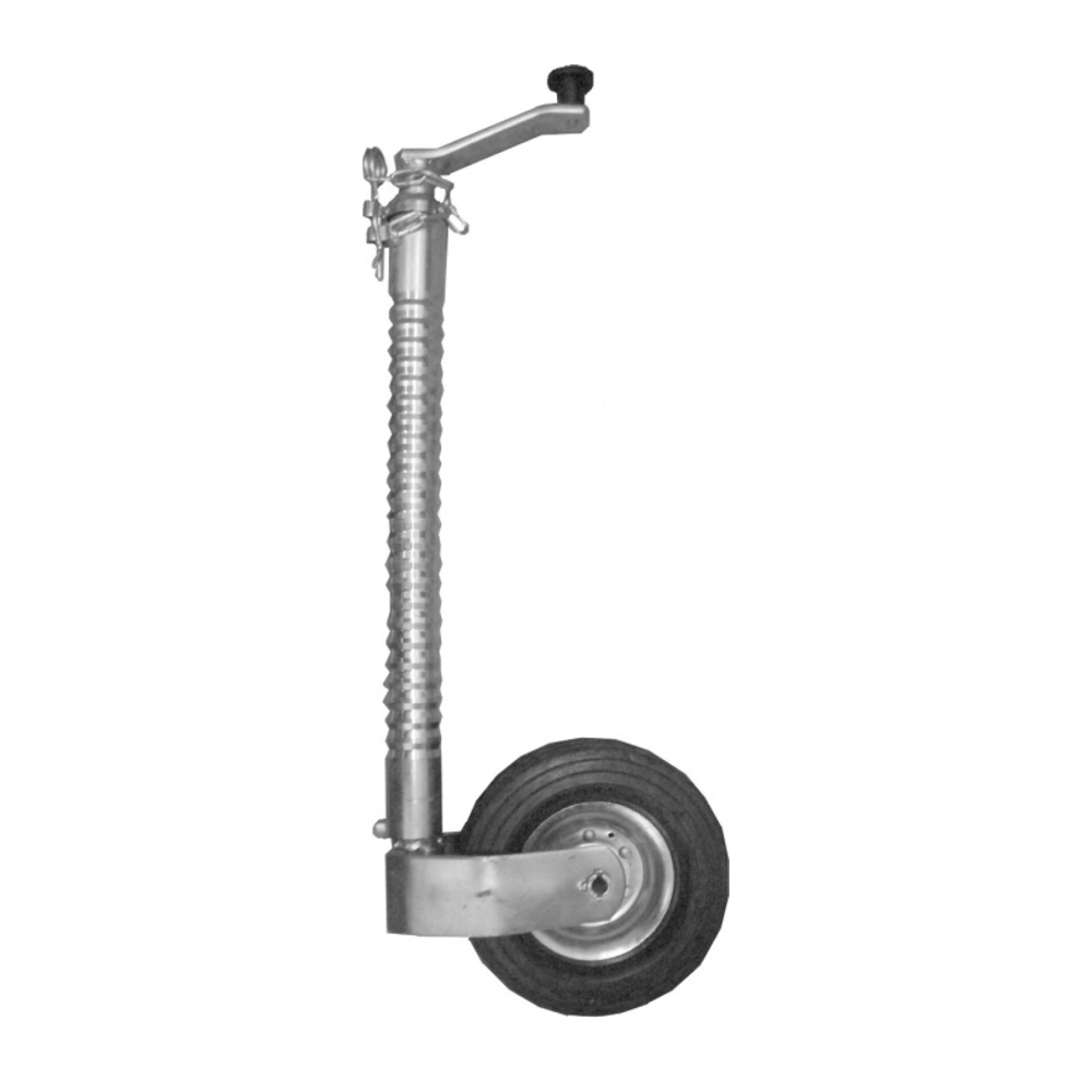 230 x70mm Tyre Ribbed Jockey Assembly 200kg