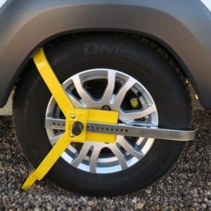 Milenco Lightweight Wheelclamp - Caravan 13" - 15" wheel