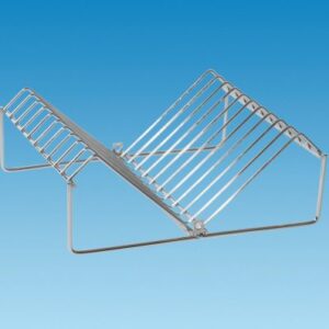 Wire Plate Rack - Chrome Plated