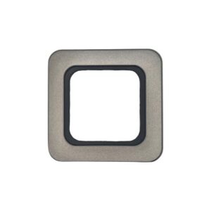 C-Line 1 Way Face Plate - Gun metal