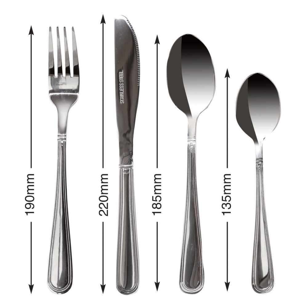 Cutlery Set - 16 Piece Stainless Steel - Image 3