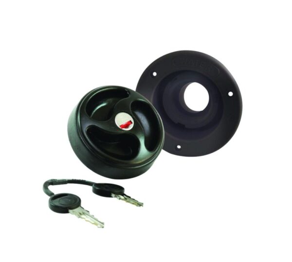 BLACK Tank Filler 40mm complete with Cap