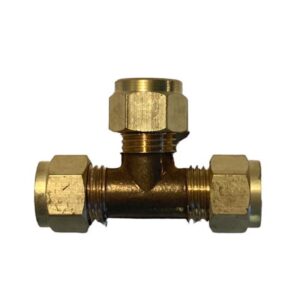 T-Pieces 8mm x 8mm x 8mm Copper