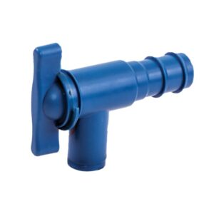 Blue Drainage Tap - Fresh Water