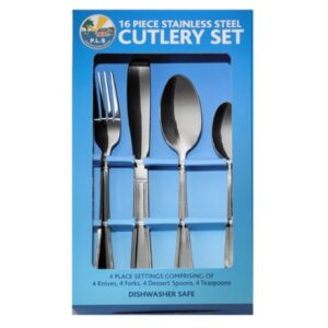 Cutlery Set - 16 Piece Stainless Steel
