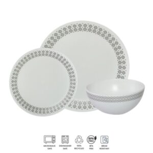 Domino 12pc RPET Dining Set