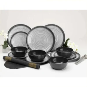 Granite Grey 12 Pc Dinner Set