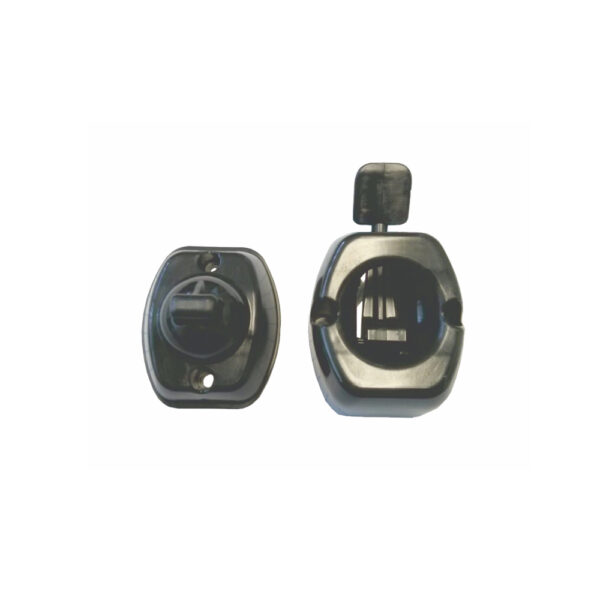 Lever Release Door Retainer - Black