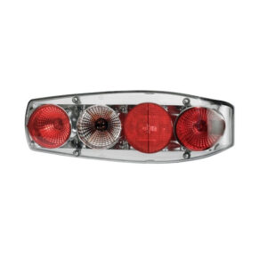 Chrome Caraluna Mk2 Motorhome Cluster RH Rear Light