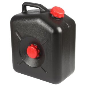 23L Black Waste Tank w/2 Red Caps