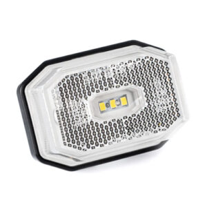 Fristom Compact Front Clear 12/36V LED Marker Lamp