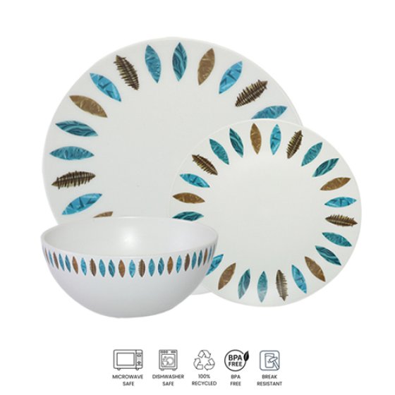 Marquise 12pc RPET Dining Set