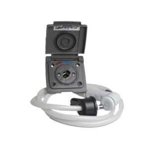 Bullfinch External Shower Point Grey