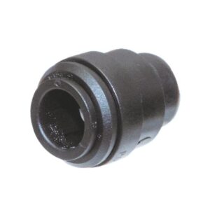 12mm Black End Stop