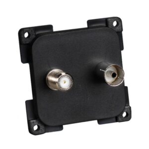 C-Line TV and Satellite Socket - Black