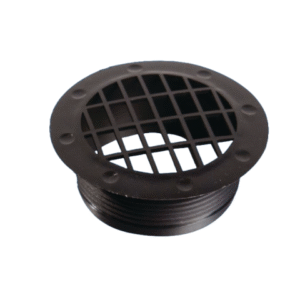 Whale Black Fixed Fitting Vent