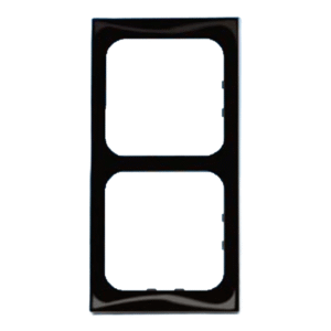 BLACK High Gloss C Line CG Range 2 Way Face Plate