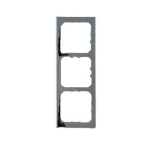 CHROME High Gloss C Line CG Range 3 Way Face Plate
