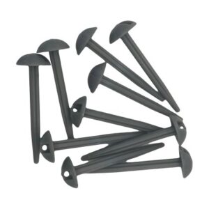 Pack of 10 x GREY Groundsheet Pegs