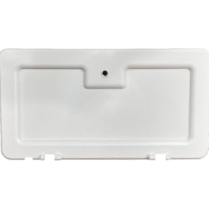White NBB Battery Box Door ONLY c/w Infill