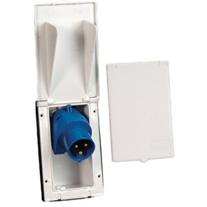 WHITE Rectangular Inlet (Flush Fitted)