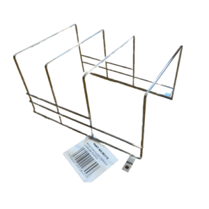 3 Position Plate Carrier - Chrome Plated