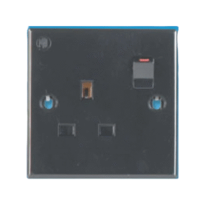 Black 13 Amp Socket
