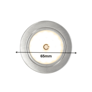 DELTA Recessed Aluminium Spotlight Touch Switch