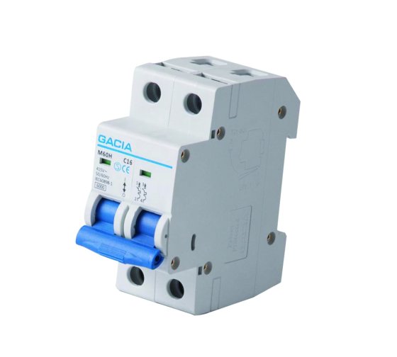 GACIA 6 Amp Double Pole MCB