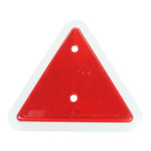 MP18B White Edged Triangle Reflector