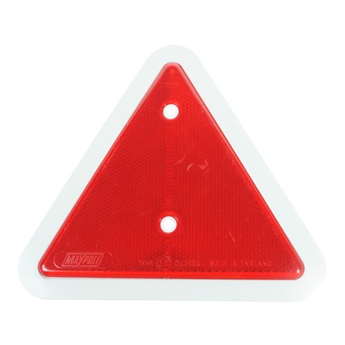 MP18B White Edged Triangle Reflector