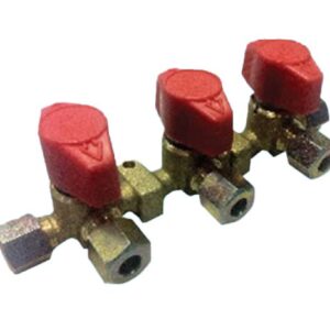 Triple Manifold Valve - 8mm