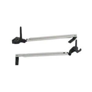 200mm Auto Stay, Black End, Lever Lock Permafix