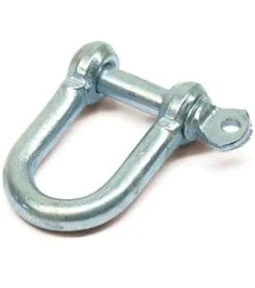 8mm Galvanised Dee Shackle