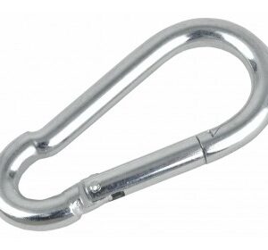 8mm Zinc Plated Carbine Hook