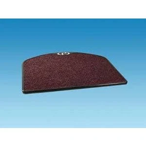 Caravan & Motorhome Door Entrance Tray complete with mat Rust