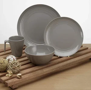 Flamefield Seramika Latte 16pc Melamine Set