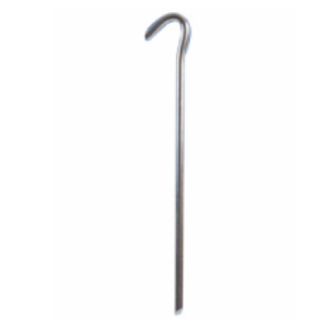 Heavy Duty Skewer with Hook 24cm