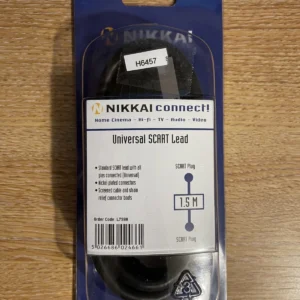 Nikkai Connect Universal Scart Lead 1.5m L79BA
