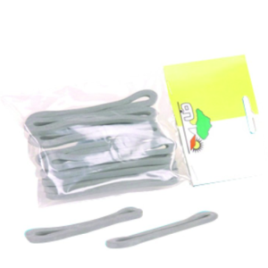 Pack of 10 x Long Straight Rubber