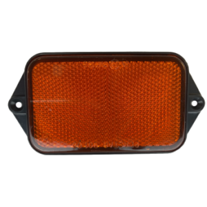 Reflective Rectangle 95mm x 60mm Orange